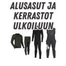 Alusasut ja kerrastot ulkoiluun