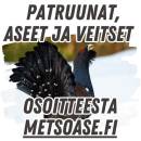 Siirry ryhmään Aseet, patruunat ja veitset