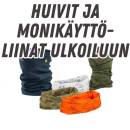 Huivit ja monikäyttöliinat ulkoiluun