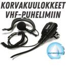 Korvakuulokkeet VHF-puhelimiin