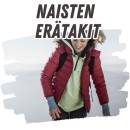 Siirry ryhmään Naisten erätakit