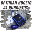 Optiikan puhdistus ja huolto