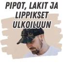 Pipot, lakit ja lippikset ulkoiluun
