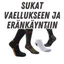 Sukat vaellukseen ja eränkäyntiin