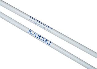 Karski Silver 160 Teleskooppisauvat Pari - Erävarusteet - 80-131-160 - 2