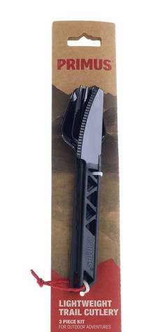 Primus Lightweight TrailCutlery Black - Ruokailuvälineet - 740580 - 2