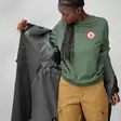 Fjällräven Vardag Rain Parka W Naisten Sadetakki - Naisten ulkoilu- ja vaellustakit - F14500131-550 - 5