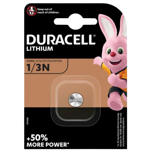 Duracell 1/3N 2L76 CR11108 Litiumparisto 3V - Tarvikkeet koiratutkiin - 11040 - 1
