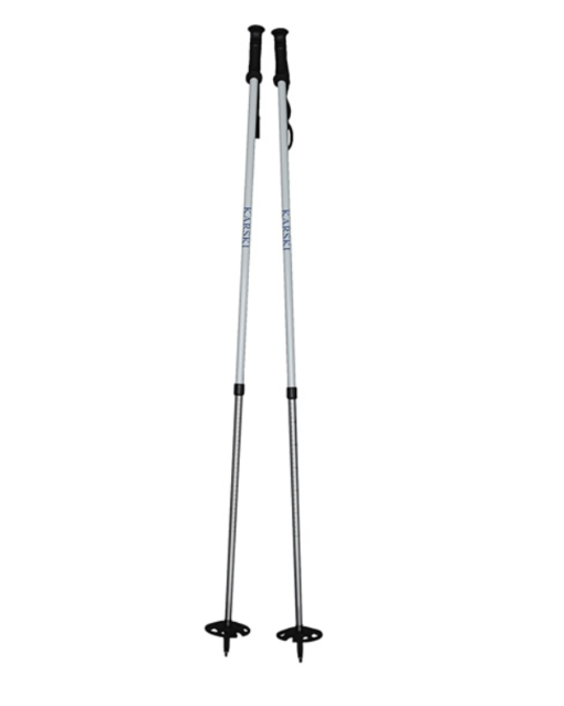 Karski Silver 160 Teleskooppisauvat Pari - Erävarusteet - 80-131-160 - 1