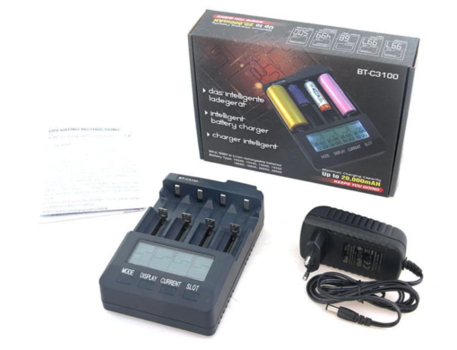 Caricabatterie Opus BT-C3100 V2.2 - 4 Slot Indipendenti Per AA/AAA Con Presa EU - Foto 9