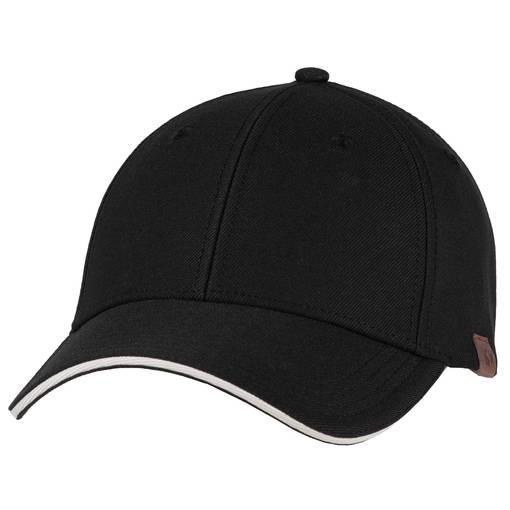 Salon Baseball Cap Bamboo Musta Lippalakki - Pipot, lakit ja lippikset ulkoiluun - SAL0150 - 1