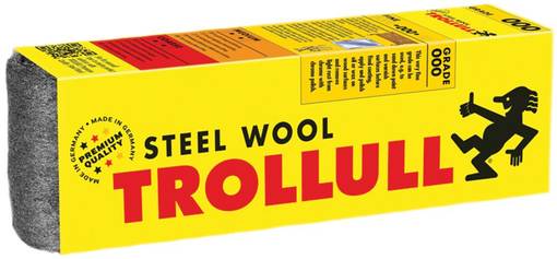 Trollull Teräsvilla Grade 000, 200g - Muut asehuoltotarvikkeet - 385300 - 1