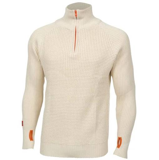 Dovrefjell Jerv Villapaita Valkoinen - Pitkähihaiset ulkoilupaidat - 140-240 - 1