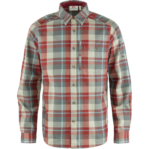 Fjällräven Fjällglim Shirt M Flanellipaita - Pitkähihaiset ulkoilupaidat - F81380-345-050 - 1