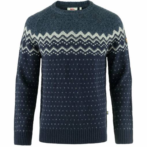 Fjällräven Övik Knit Sweater M Villapaita - Pitkähihaiset ulkoilupaidat - F81829-555-570 - 1