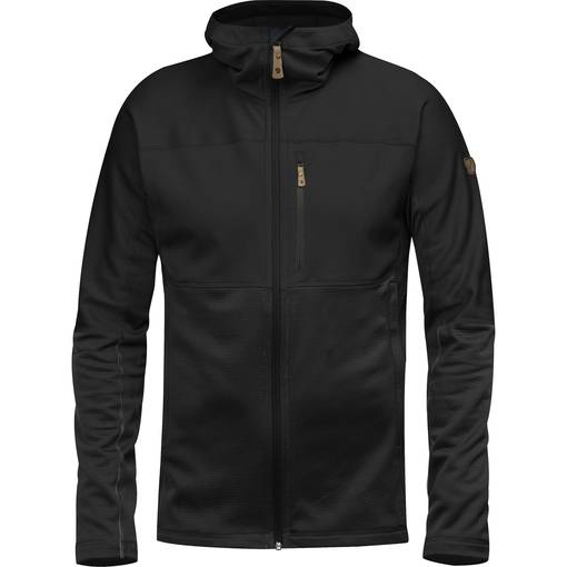 Fjällräven Abisko Trail Fleece M Miesten Huppari Musta - Pitkähihaiset ulkoilupaidat - F82257-550 - 1