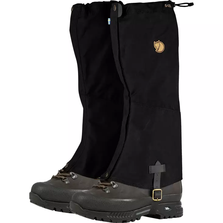 Fjällräven Singi Gaiters Black - Säärystimet ulkoiluun - F77292-550 - 1
