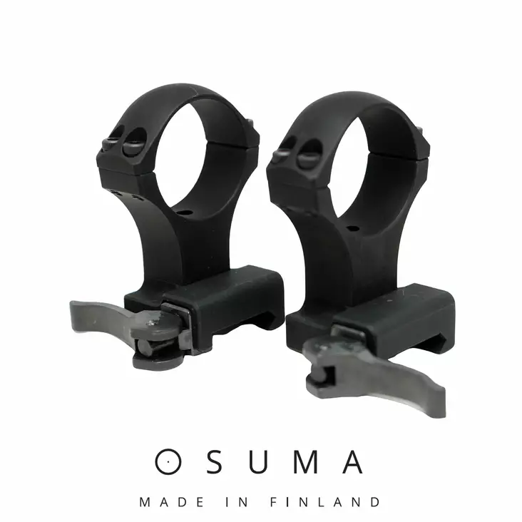 Osuma Jalustallinen Pikajalka Picatinny 30mm Korkea - Kiikarinjalat ja tarvikkeet - 6430068623240 - 2