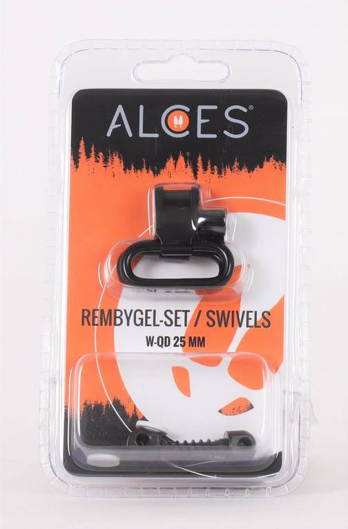 Alces Hihnalenkkisarja W-QD 25mm - Aseenkantohihnat ja hihnalenkit - Alces100001 - 1