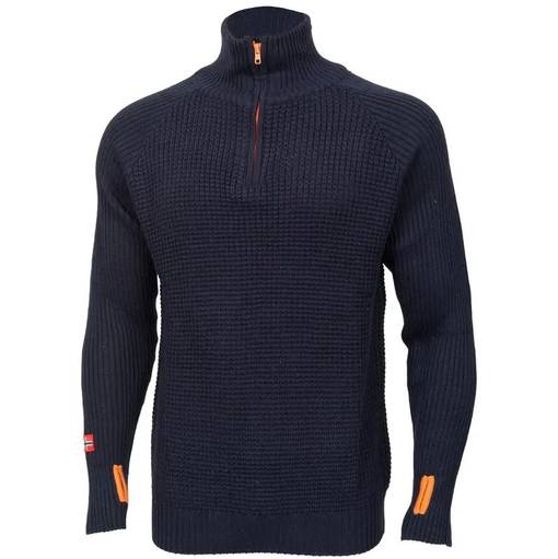 Dovrefjell Jerv Villapaita Marine Blue - Pitkähihaiset ulkoilupaidat - 140-241 - 1