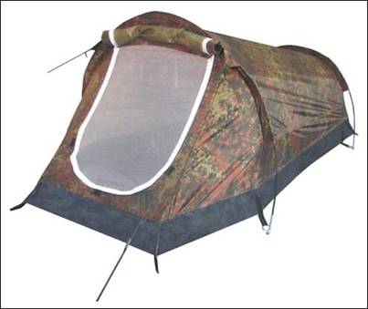 Yhden hengen superkevyt tunneliteltta, Flecktarn Camo väri - Retkiteltat ja vaellusteltat - 900-022-4571 - 1