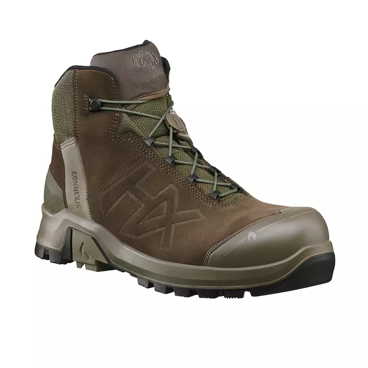 CONNEXIS Safety+ GTX LTR Ws Mid Brown Naisten Turvakengät - HAIX naisten Turvakengät - 631021 - 1