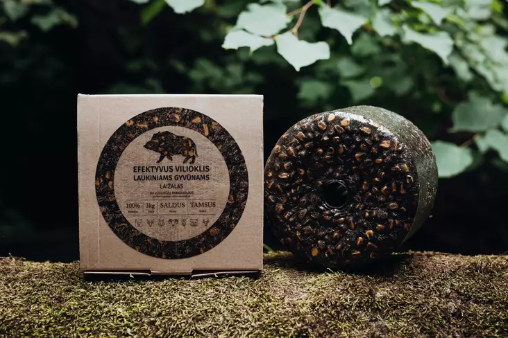 Prospektus Musta makea nuolukivi 3kg - Houkutushajusteet - HOU-1081 - 1