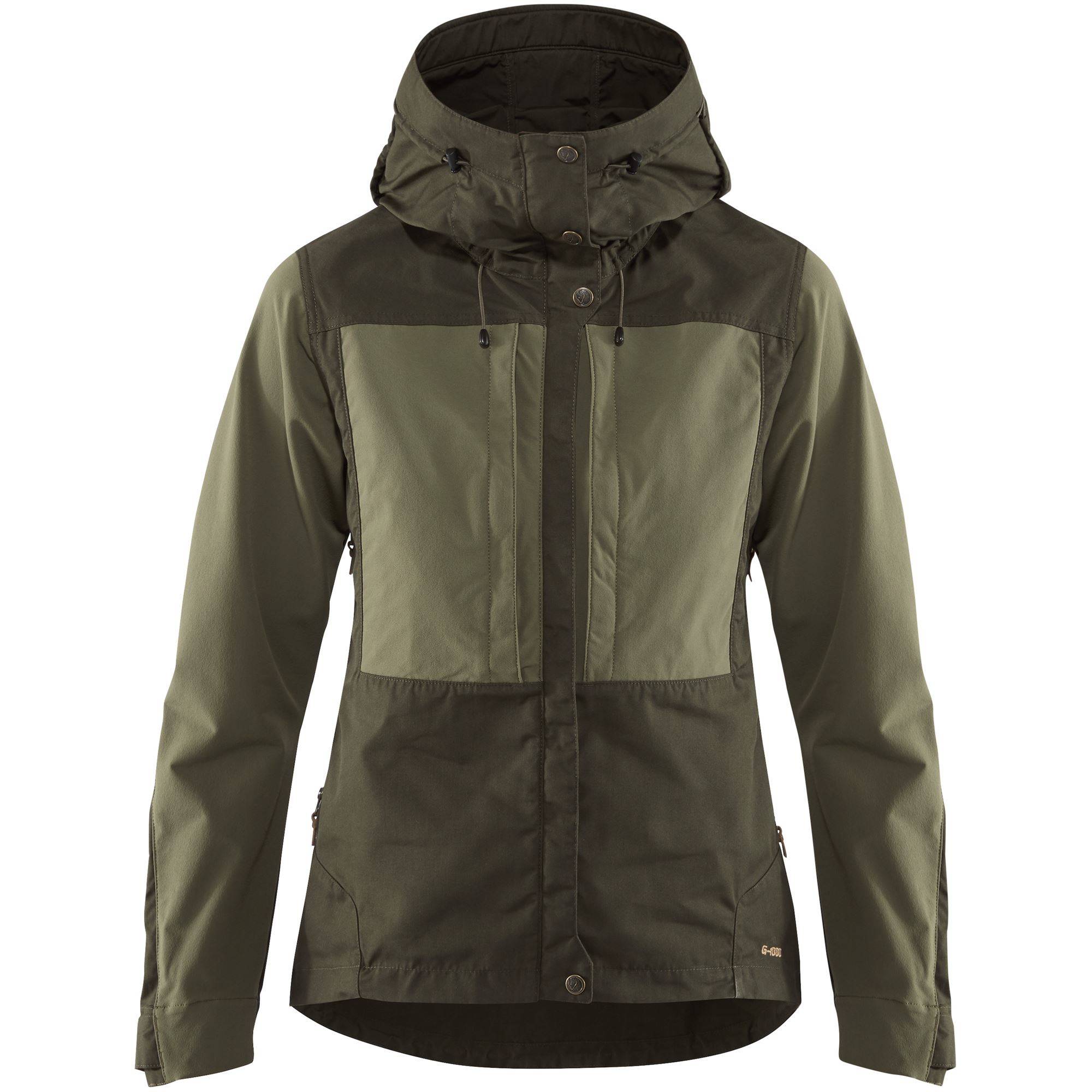 Fjällräven Keb Jacket W Naisten Takki Deep Forest-Laurel Green ...