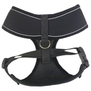 FinNero LIGHT Reflective Harness Heijastava Liivi Musta - Muut koiratarvikkeet - 6438406009022 - 2