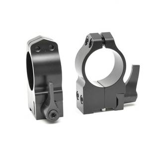 Teräksiset Korkeat Pikajalat Tikka-Kivääriin Warne Maxima 25,4mm Runkoputkeen Matte - Kiikarinjalat ja tarvikkeet - 656813012022 - 1