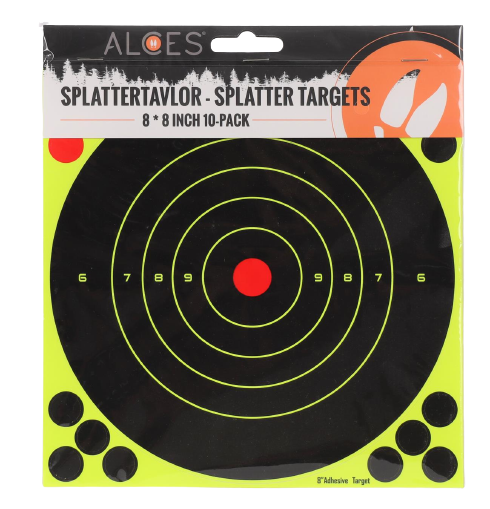 Alces Splatter Maalitaulu 8x8" 10kpl - Taulut ja tauluntaustat - 102112 - 1