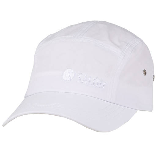 Salon Five Panel Cap Active Valkoinen Lippis - Pipot, lakit ja lippikset ulkoiluun - SAL0142 - 1