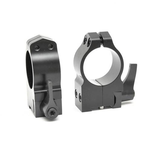 Teräksiset Korkeat Pikajalat Tikka-Kivääriin Warne Maxima 25,4mm Runkoputkeen Matte - Kiikarinjalat ja tarvikkeet - 656813012022 - 1