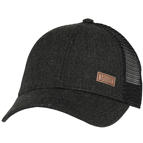 Salon Lippalakki Trucker Cap Musta - Pipot, lakit ja lippikset ulkoiluun - SAL0032 - 1