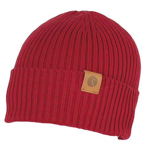 Salon Luomupuuvilla Pipo Punainen - Pipot, lakit ja lippikset ulkoiluun - SAL0042 - 1