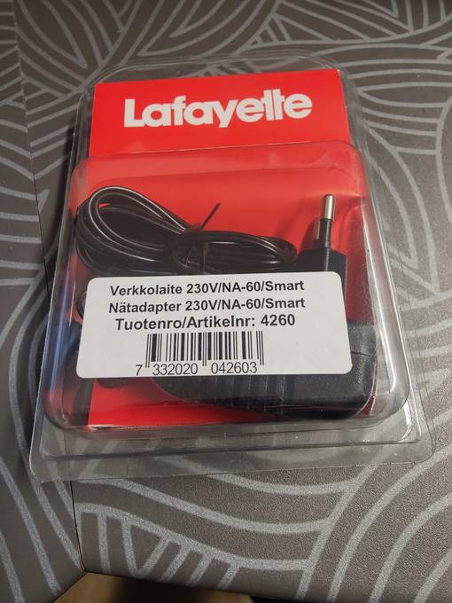 Lafayette Verkkolaite 230V NA-60/Smart - Muut lisävarusteet VHF-puhelimiin - 7332020042603 - 1