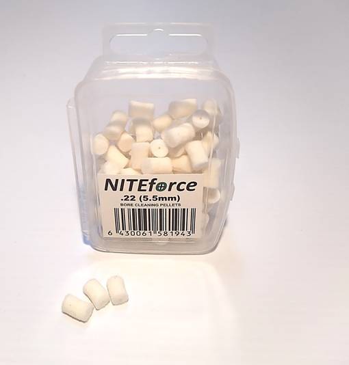 NITEforce Bore Cleaning Pellets .22 Puhdistustulppa - VFG Puhdistushuopatulpat - 30-053 - 1