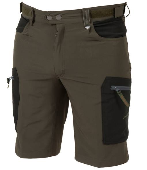 Dovrefjell Comfort Fit shortsit, tumman vihreä-harmaa, miehet - Shortsit ulkoiluun - 140-194-5XL-49953 - 1