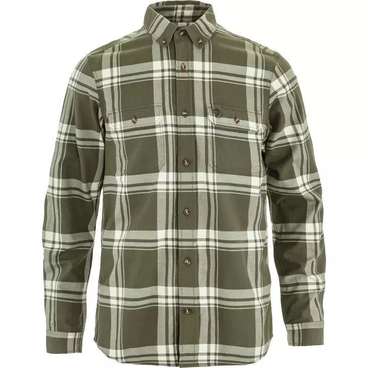 Övik Lite Shirt M Flanellipaita - Pitkähihaiset ulkoilupaidat - F12600311-625-113 - 1