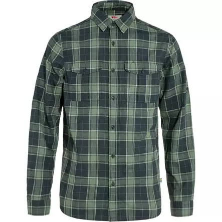 Fjällräven Övik Travel Shirt LS M - Pitkähihaiset ulkoilupaidat - F87208-555-614 - 1