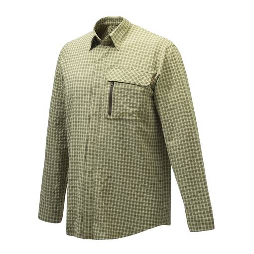 Beretta Lightweight Shirt Vihreä Kauluspaita - Pitkähihaiset ulkoilupaidat - LU891T2164 - 1