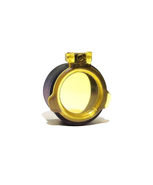 Linssisuoja Keltainen, NITEforce Yellow Flip Scope Cover - Linssisuojukset kiikaritähtäimiin - 10-043-9-43014 - 1