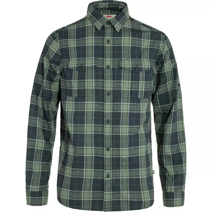 Fjällräven Övik Travel Shirt LS M - Pitkähihaiset ulkoilupaidat - F87208-555-614 - 1