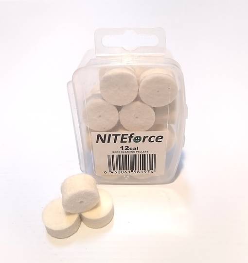 NITEforce Bore Cleaning Pellets 12cal Puhdistustulppa - VFG Puhdistushuopatulpat - 30-055 - 1