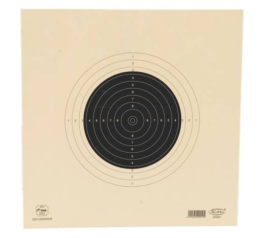 Pienoiskiväärintaulu 25cmx25cm 1kpl - Taulut ja tauluntaustat - 6410362400105 - 1