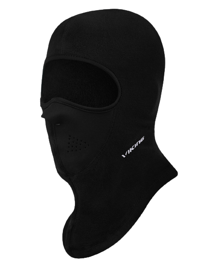Viking Vorab Balaclava Fleece Musta - Pipot, lakit ja lippikset ulkoiluun - 170-084875 - 1
