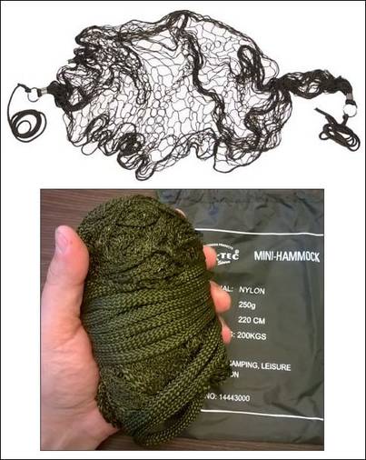 Riippumatto Mini Hammock - Retkeilytarvikkeet - 900-034-4585 - 1