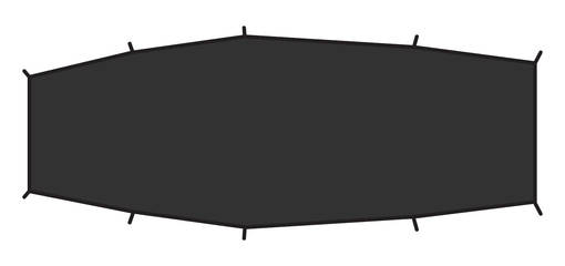 Fjällräven Shape 2 Footprint Maavaate - Teltat - F54715 - 1