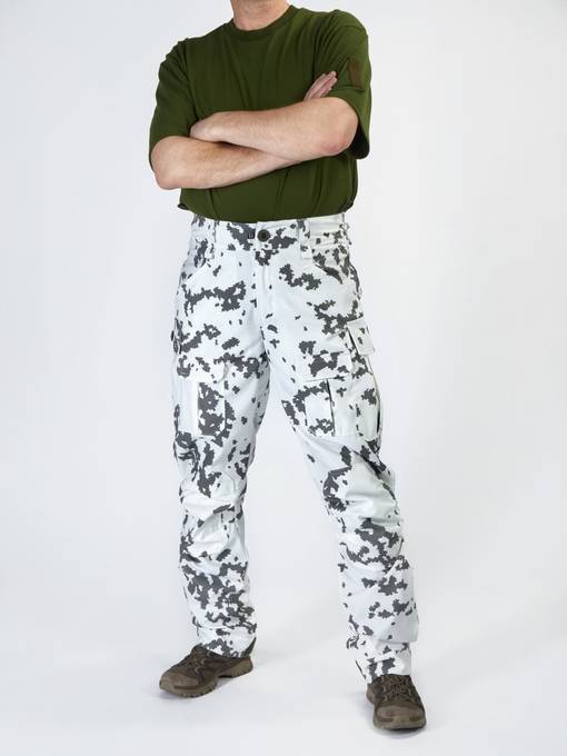 ORIGOPRO Kenttähousut M05 Lumikuvio - Metsästyshousut - ORIG-KHOUSUTSM05 - 1