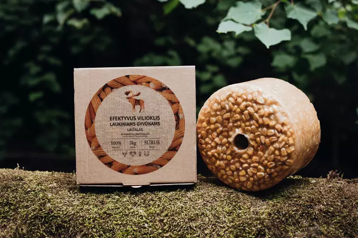 Prospektus Suolainen maissinuolukivi 3kg - Houkutushajusteet - HOU-0695 - 1